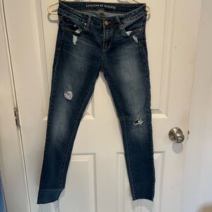 Articles of Society Women's Skinny Jeans - Dark Blue